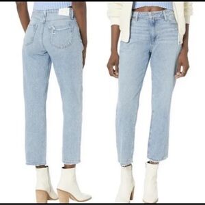 PAIGE - Noella Relaxed Straight Leg Gretta Distressed Size 29-Very Distressed